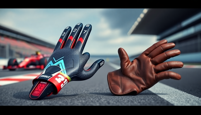 From Leather to Carbon Fiber: The Thrilling Evolution of F1 Race Gloves