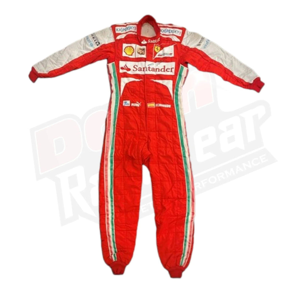 2013 Fernando Alonso Signed Racing Suit - Speedxcrafts