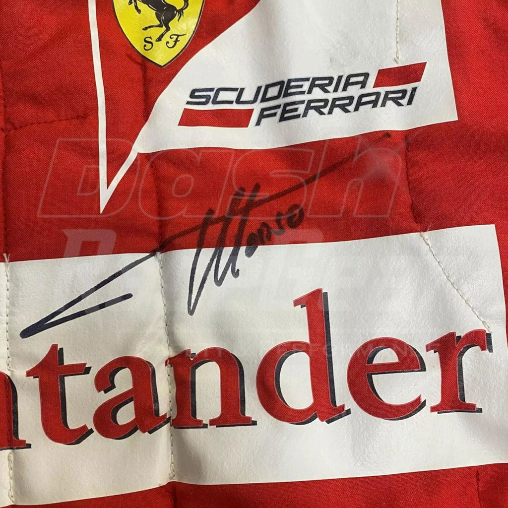 2013 Fernando Alonso Signed Racing Suit - Speedxcrafts