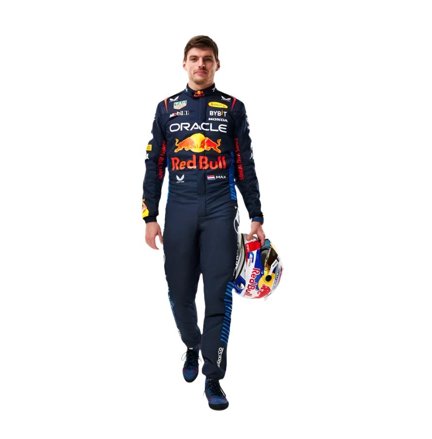 2024 Max Verstappen Replica Go-Kart Racing Suit | Red Bull F1 Team - Speedxcrafts