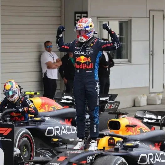 2024 Max Verstappen Replica Racing Suit | Red Bull Racing Team - Speedxcrafts