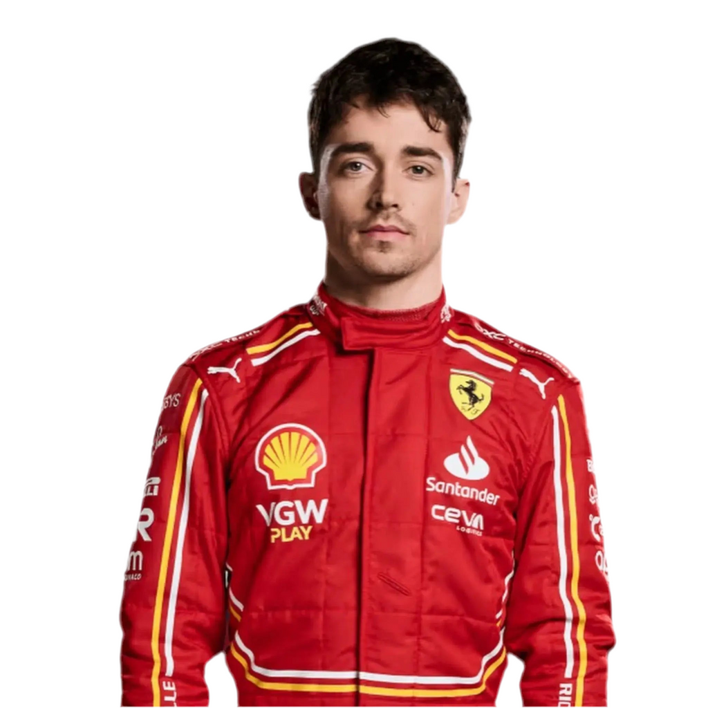2024 Scuderia Ferrari Replica Race Suit | Official Team Merchandise - Speedxcrafts