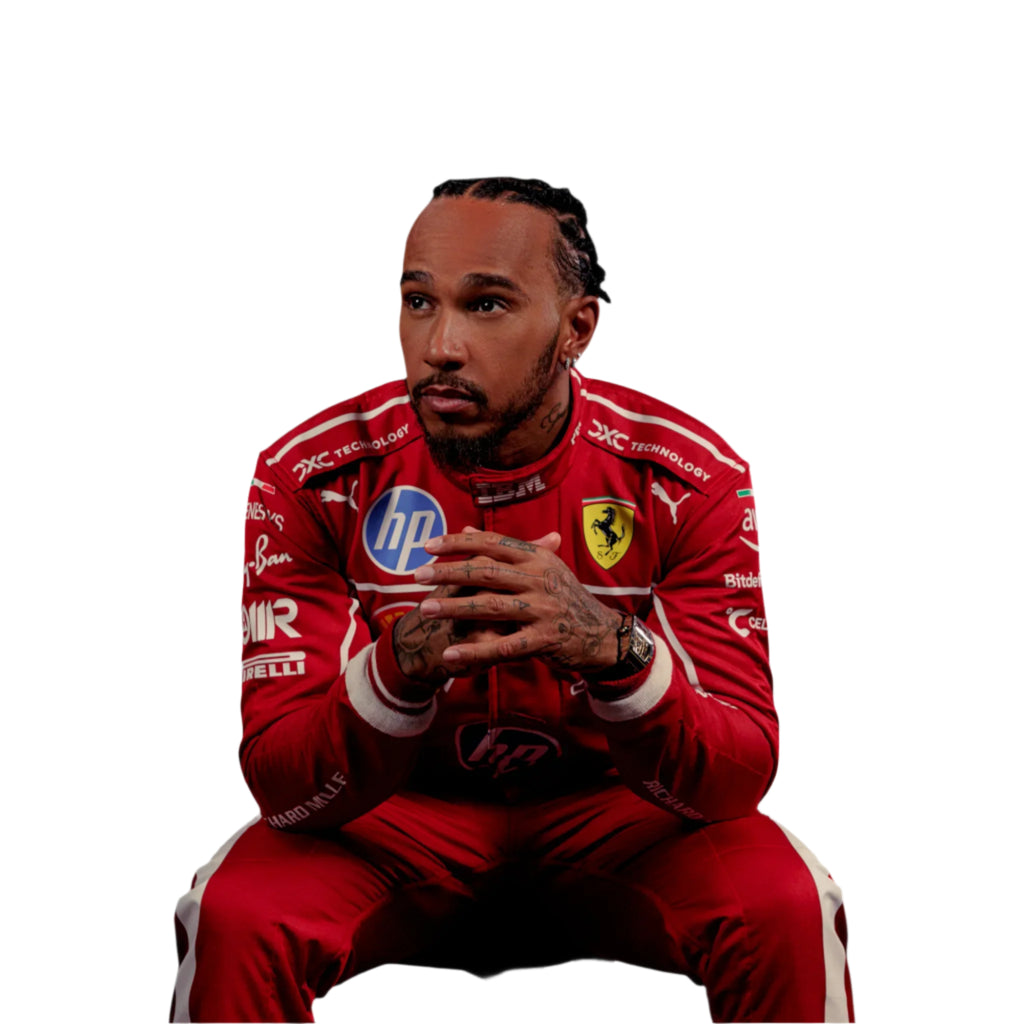 2025 Lewis Hamilton Ferrari HP F1 Race Suit