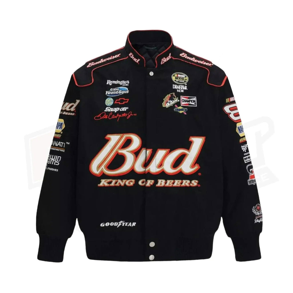 Budweiser F1 Racing Embroidered Jacket - Speedxcrafts