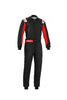 Leisure Karting Suit Sparco Rookie Black/Red - Speedxcrafts