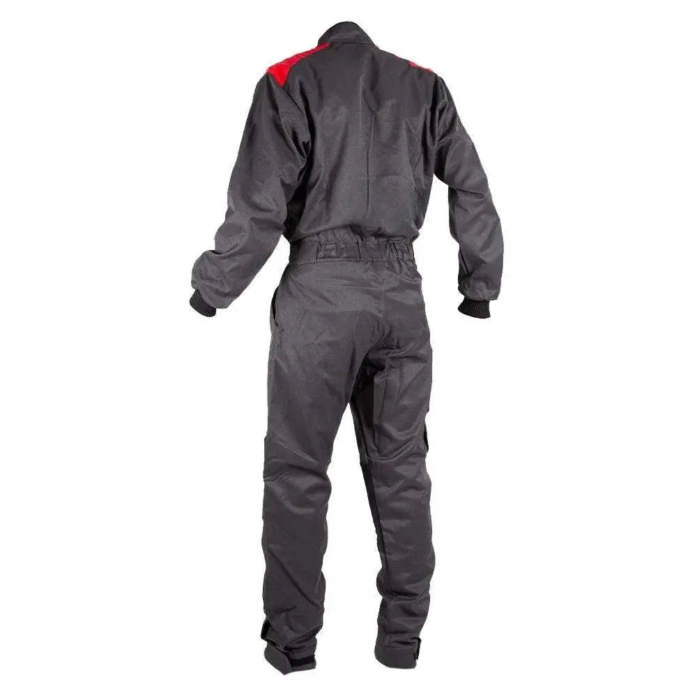 MECHANIC SUIT ANTRACITE-RED - Speedxcrafts