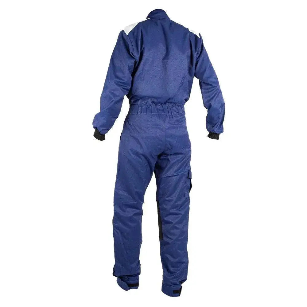 MECHANIC SUIT NAVY-SILVER CLOUD - Speedxcrafts