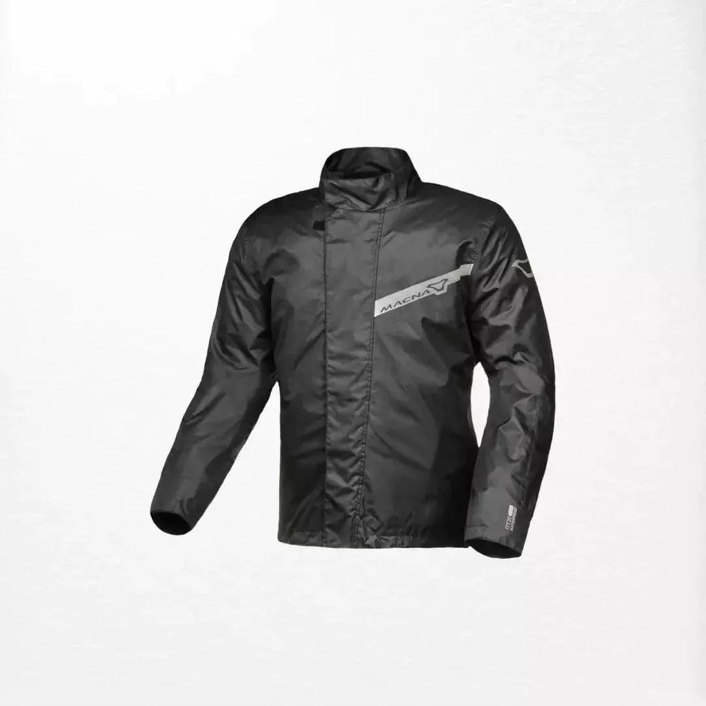 Macna Spray Rain Jacket Black - Speedxcrafts