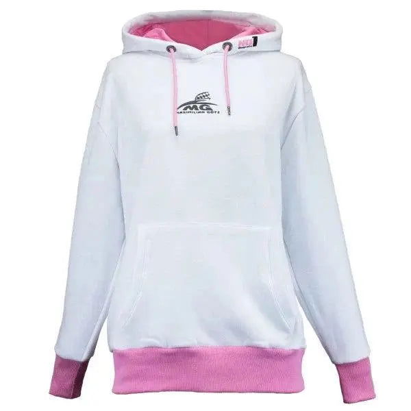 Maximilian Götz Ladies Hoodie Champion white - Speedxcrafts