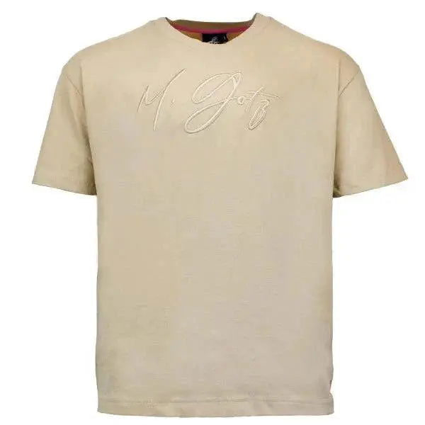 Maximilian Götz T-Shirt Signature sand - Speedxcrafts