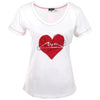 Michael Schumacher Lady T-Shirt Heart - Speedxcrafts