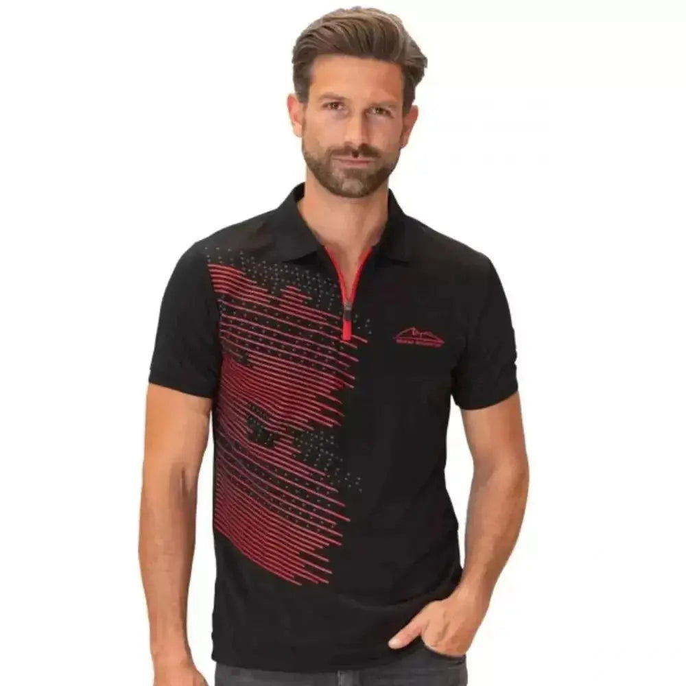 Michael Schumacher Poloshirt Speedline black - Speedxcrafts