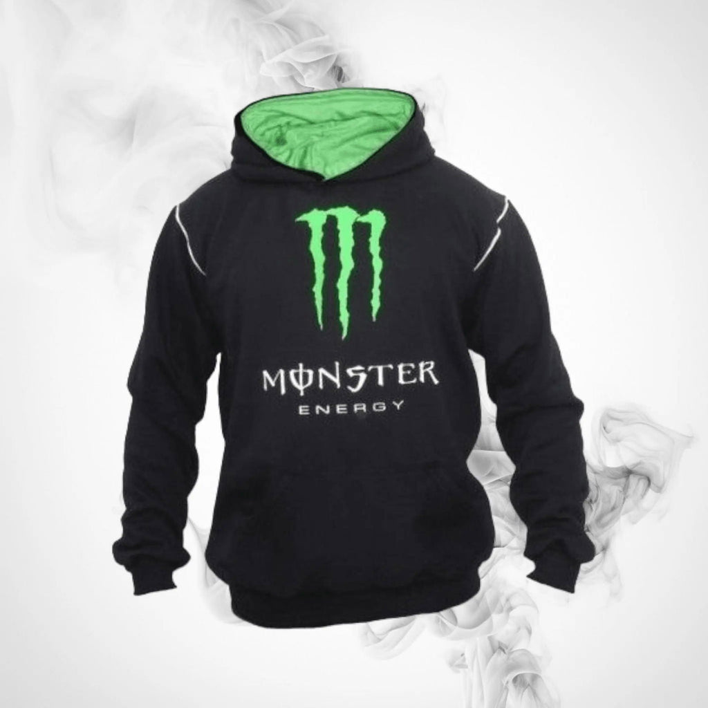 Monster Energy Customised Fleece Hoddie - Speedxcrafts