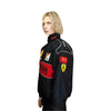 Multi Patch Ferrari F1 Racing Jacket - Speedxcrafts