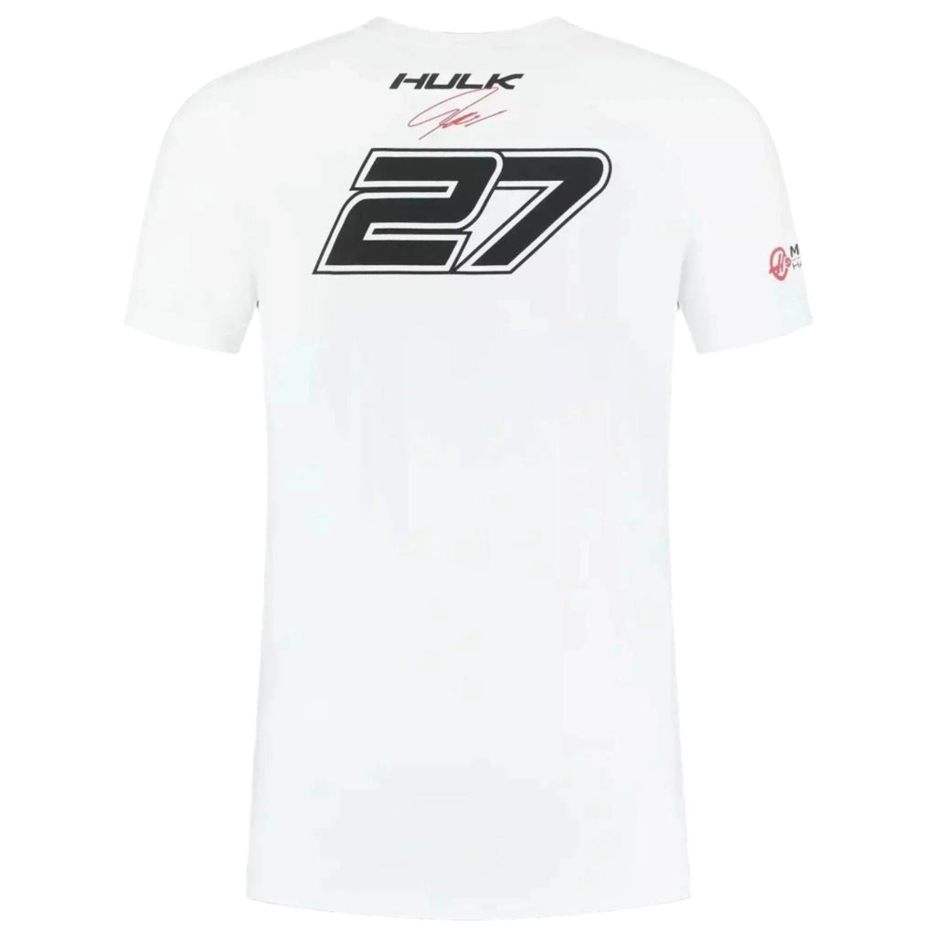 Nico Hulkenberg 2023 T-shirt White F1 - Speedxcrafts