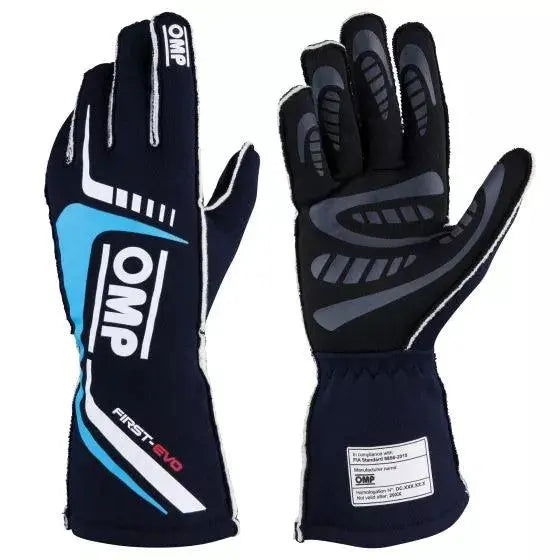 OMP First Evo Race Gloves - Speedxcrafts