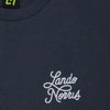 SCRIPT PETROL BLUE SHORT SLEEVE TEE - Speedxcrafts