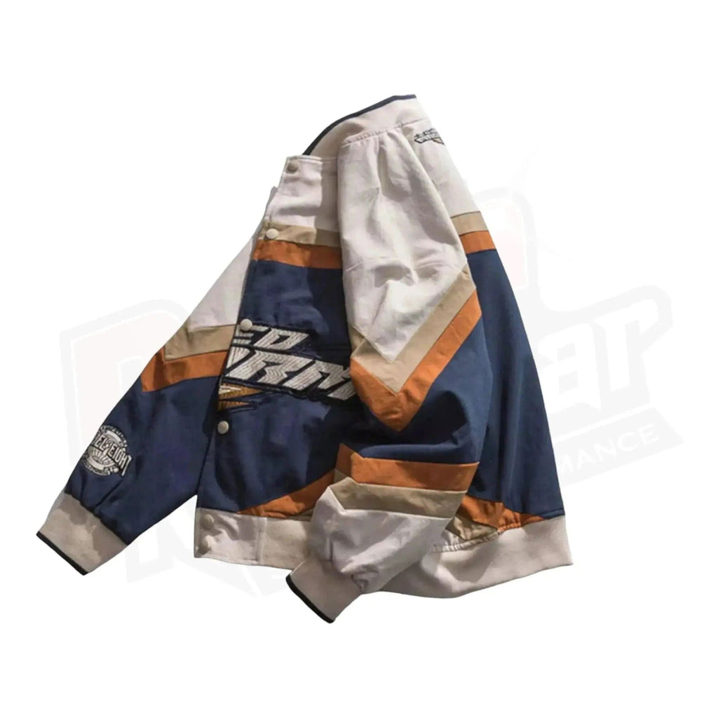 Women's Retro Street Racing Jacket - Speedxcrafts