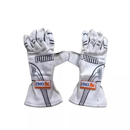 2009 Fernando Alonso ING Renault F1 Puma Gloves