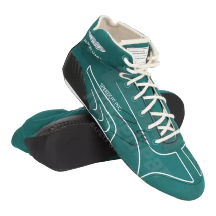 2022 Lance Stroll Aston Martin F1 Race Shoes - Dutch GP