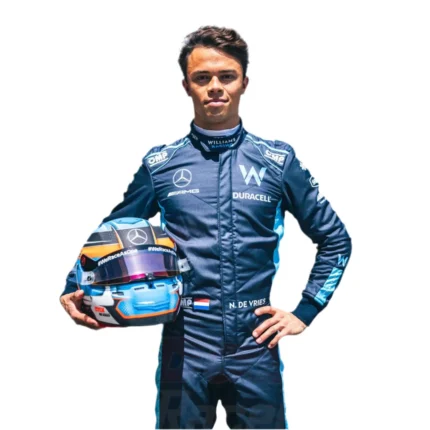 2022 Nyck de Vries Williams Racing F1 Race Suit _ Italian Grand Prix