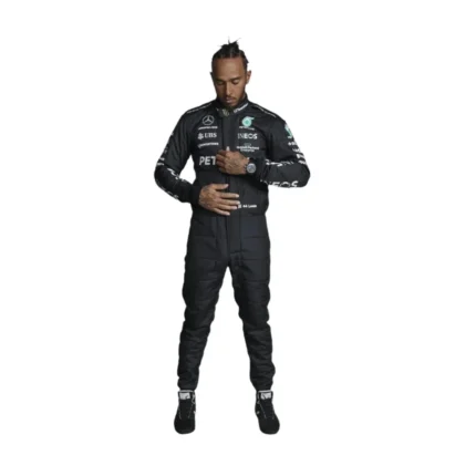 2024 Lewis Hamilton Replica Suit | Mercedes AMG F1 Team Merchandise