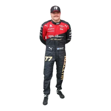 2023 VALTTERI BOTTAS ALFA ROMEO RACE SUIT - ITALIAN GP