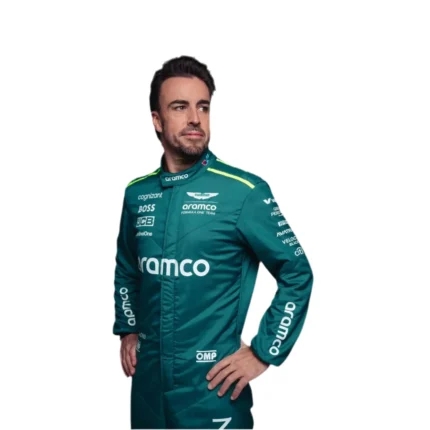 2024 Fernando Alonso Replica Race Suit | Aston Martin F1 Team Gear