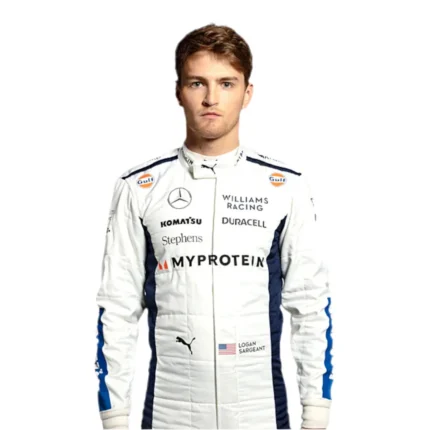 2024 Alex Albon Logan Sargeant Williams F1 Team Race Suit