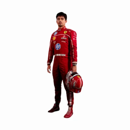 2025 Scuderia Ferrari HP Go-Kart Racing Suit Replica | F1 Team Edition