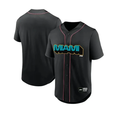 Formula 1 Miami Baseball Jersey | Official Franchise Merchandise