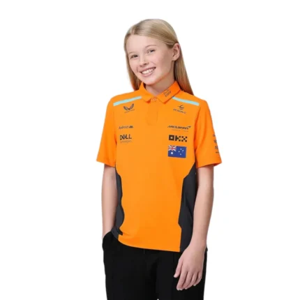 Junior Polo Shirt | Official Oscar Piastri Formula 1 Teamwear