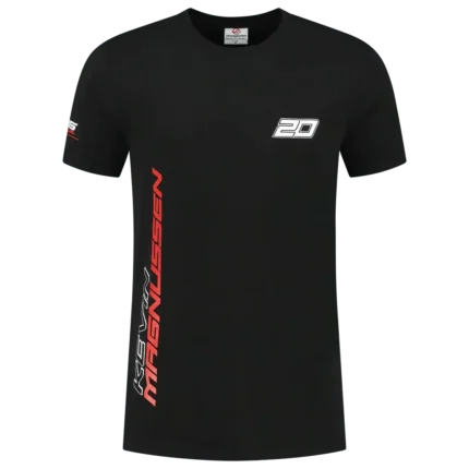 Kevin Magnussen 2023 T-shirt Black New desinged