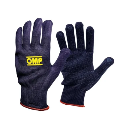 OMP Short Technical Mechanics Gloves | Durable Racing Hand Protection