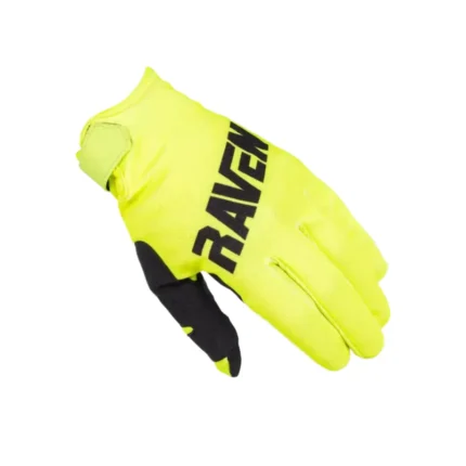 Raven Rival MX Gloves Fluo-Yellow