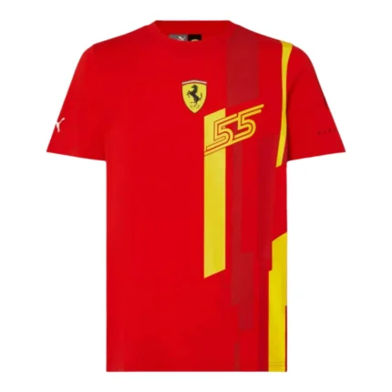 Scuderia Ferrari Carlos Sainz Replica T-Shirt - Barcelona Edition