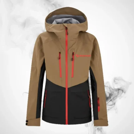 Ski Jacket Ziener Trivor Lady Padded Walnut Red - 2023/24