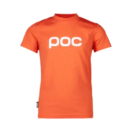 Ski T-shirt Poc Tee Jr Zink Orange - 2023/24