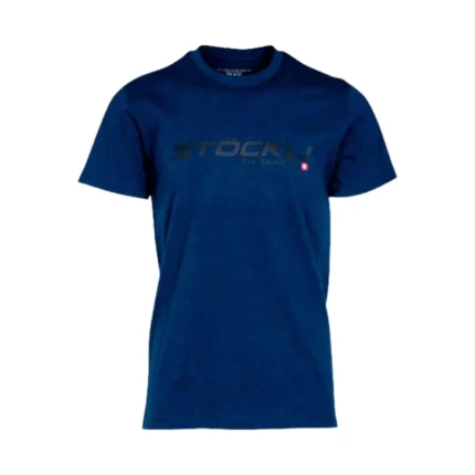 Ski T-shirt Stoeckli T-Shirt Melange Navy - 2023/24