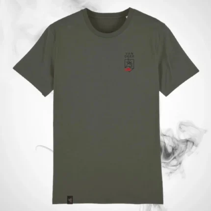 Ski T-shirt Van Deer Logo Shirt Khaki - 2023/24