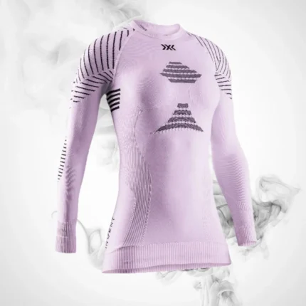 Ski Thermal underwearX-bionic Invent 4.0 Shirt LG SL Women Winsome Orchid/Opal Black - 2023/24