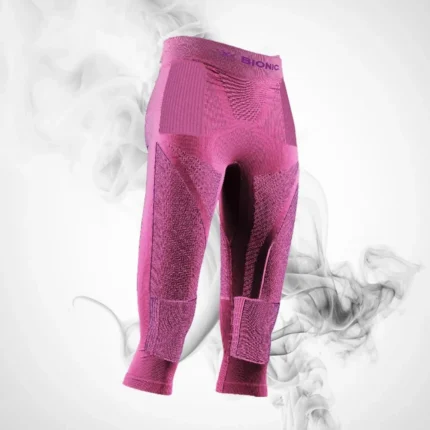 Ski Thermal underwear X-bionic Energy Accumulator 4.0 Pants 3/4 Women Magnolia Purple/Fuchsia - 2023/24