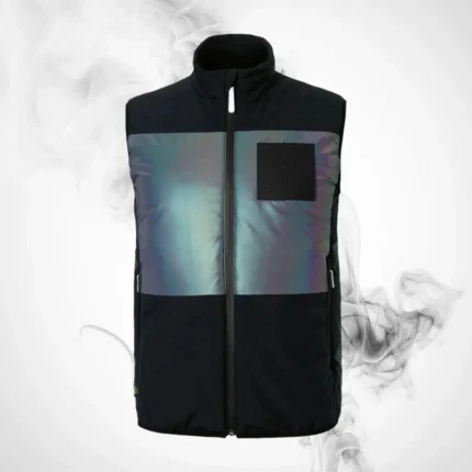 Ski Vest ENERGIAPURA Veret Reflex Vest Black/Reflex Rainbow - 2022/23