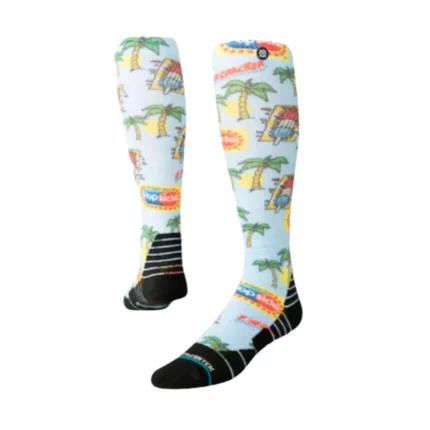 Ski socks Stance Pops Snow Light Blue - 2023/24