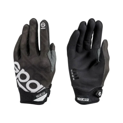 Sparco Meca-3 Black Mechanics Gloves | Official Teamwear