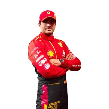 Special Ferrari Race Suit Carlos Sainz 2023 F1 Spain GP