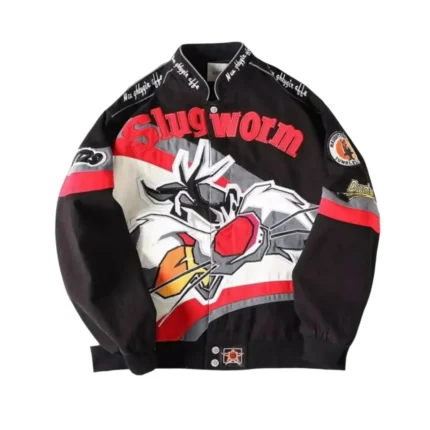 Vintage Slugworm Racing Jacket - Thickened Motorsport Apparel