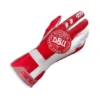 EURO Denmark gloves with red and white racing design
