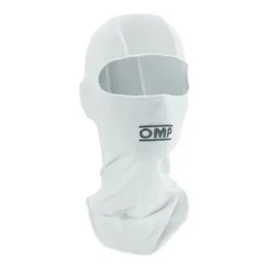 OMP White Balaclava Sottocasco | Comfortable Racing Headwear