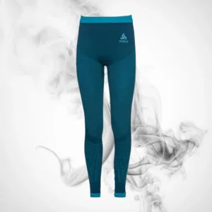 Ski Thermal Underwear ODLO Performance Warm Kids BL Bottom Long Dark Sapphire/Indigo Bunting - 2022/23